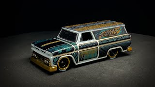 Lamley Preview: The Incredible 3D Textures of the Hot Wheels Nationals '64 GMC Panel