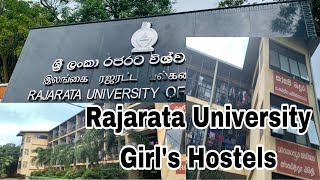 Rajarata Univesity Girls Hostels hostel Life  Sri Lankan University Student hostel Vlog