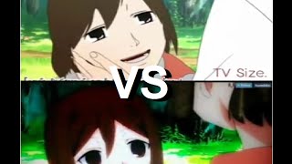 Ayano no Koufuku Riron Comparación Tv Anime vs Blu-ray
