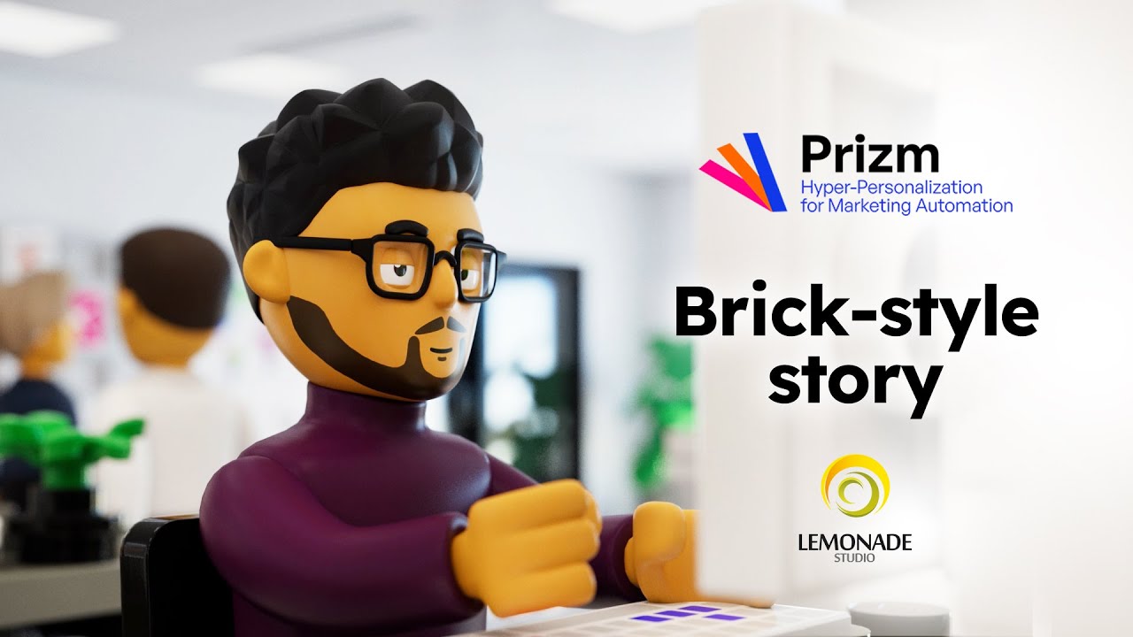 Prizm Hyper-Personalization / Promotional Product 3D Animation (LEGO®-style Story)