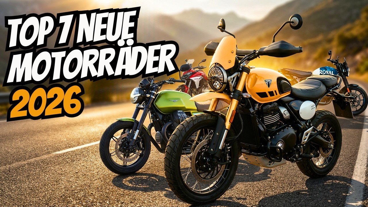 7 Neue Motorräder für 2026 - Das ändert sich jetzt!