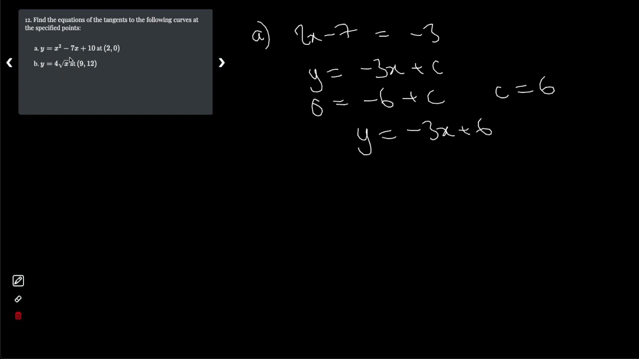 A Level Maths - Differentiation (Powers) Q12 (mathsquestions.app)