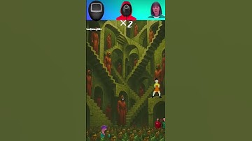 Find odd Squid game pt4 #김프로​ #유백합​