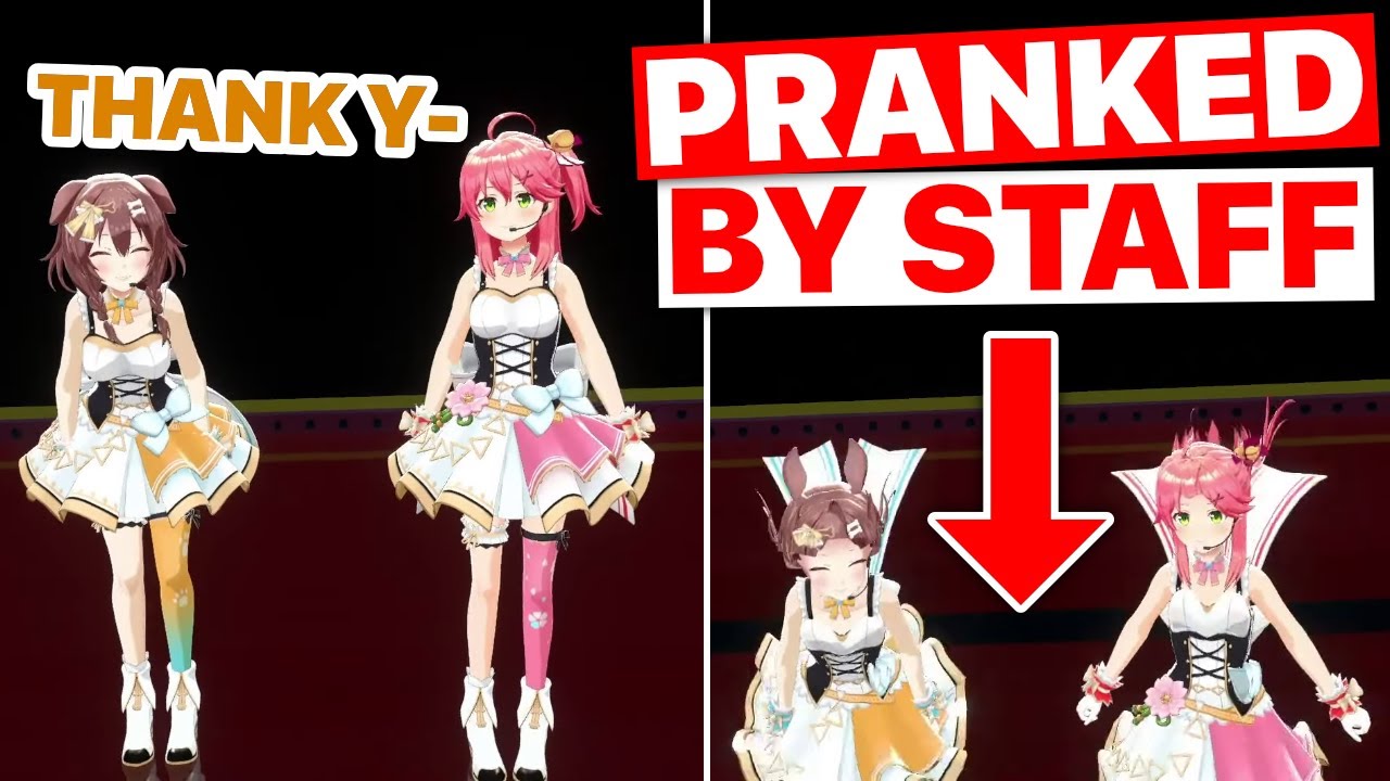 Staff Pranks Miko & Korone At The Very End of Mikkorone 24 (Hololive) [Eng Subs]