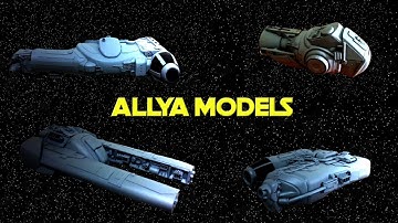 Scratchbuilding a StarWars style spaceship model
