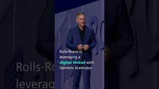 Tony Hemmelgarn: Rolls-Royce is leveraging a digital thread with Siemens Xcelerator
Long-standing customer Rolls-Royce is leveraging the Siemens Xcelerator business platform to manufacture their engines, moving from document-based workflows to a “digital thread” — a seamless start-to-finish flow that connects every stage of the product lifecycle. What comprises the platform? Insights Hub, Teamcenter, Opcenter, Simcenter and Mendix, all working together enable a single digital thread to make continuous improvements to their engines, which continue to set a standard for excellence globally. Tony Hemmelgarn: Rolls-Royce is leveraging a digital thread with Siemens Xcelerator