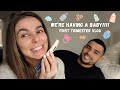 Were pregnant  first trimester vlog  spotting anxiety feeling nauseous  all the scans 