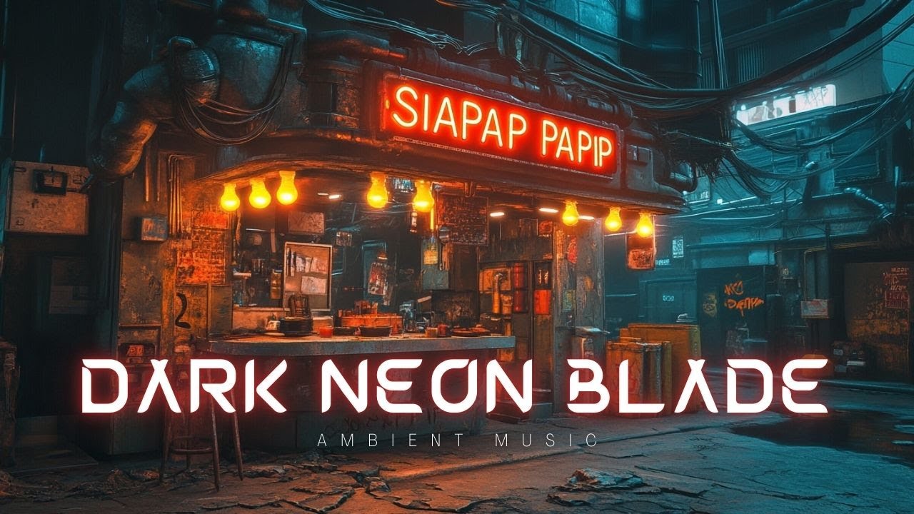 Эмбиентная киберпанк-музыка | Глубокая концентрация и мягкое расслабление