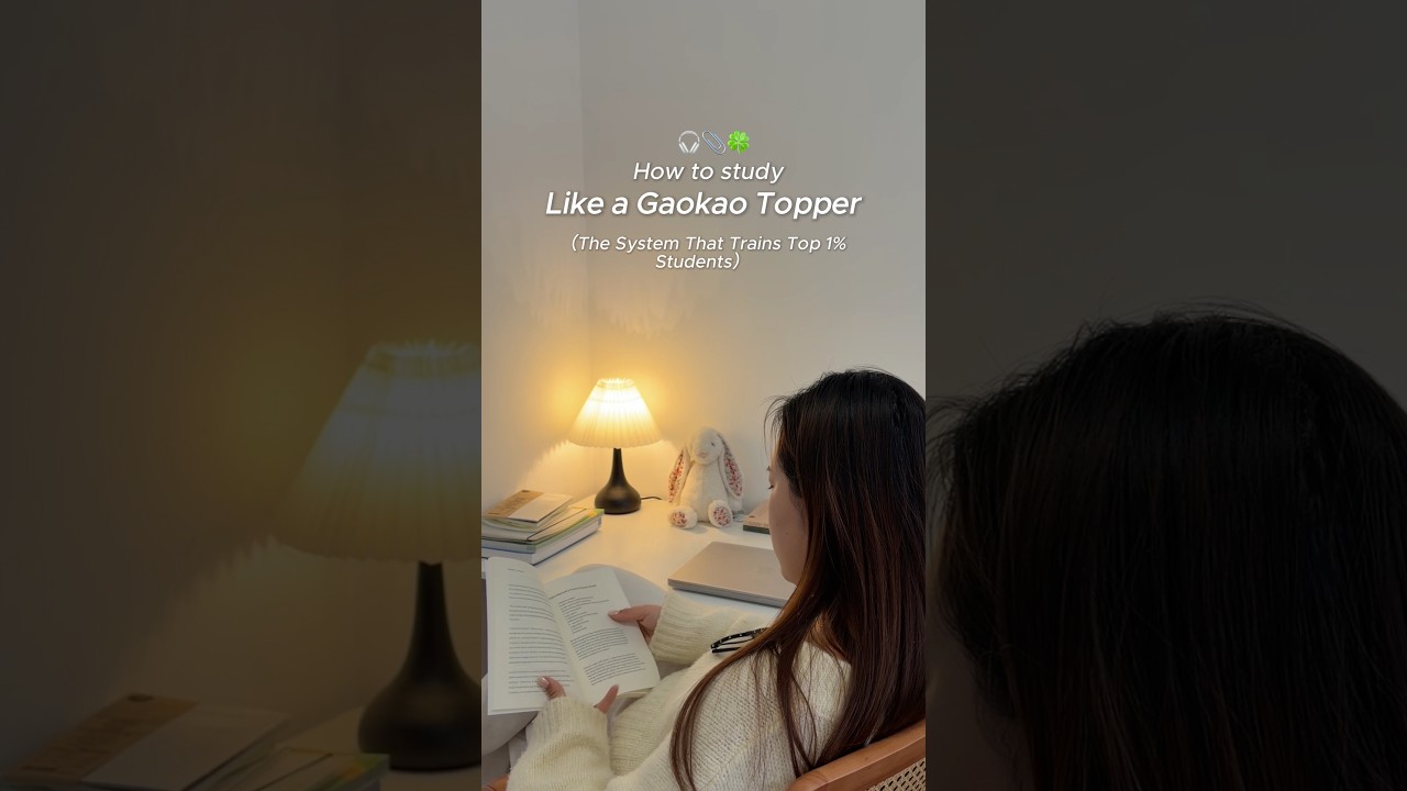 Study Like a Gaokao Topper 🇨🇳