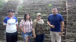 Turismo Internaciinal en El Sabinito Zona Arqueologica de Soto la Marina, Tamps.