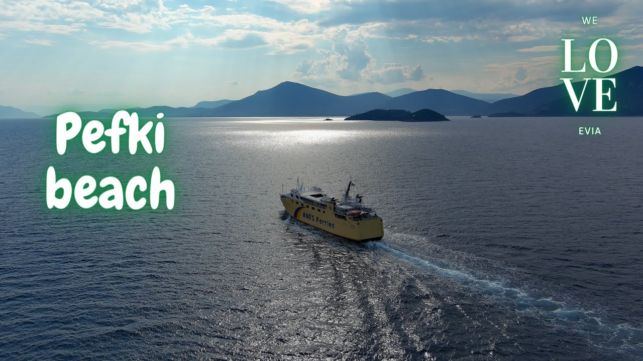 Pefki beach/The diamond of north Evia/4K/Πευκί/Το διαμάντι της Βόρειας Εύβοιας