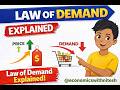 “Why Does Demand Fall When Price Rises? | Law of Demand Explained”
