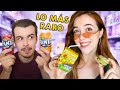 PROBANDO la comida MÁS RARA del SUPERMERCADO| Atrapatusueño