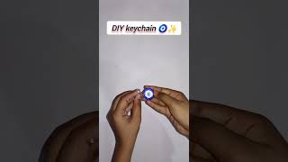 DIY keychain 🧿✨#diy keychain #handmade