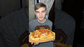 Just homemade pizza with bro🫂