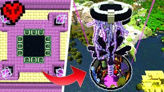 I Transformed the End Portal in Minecraft Hardcore