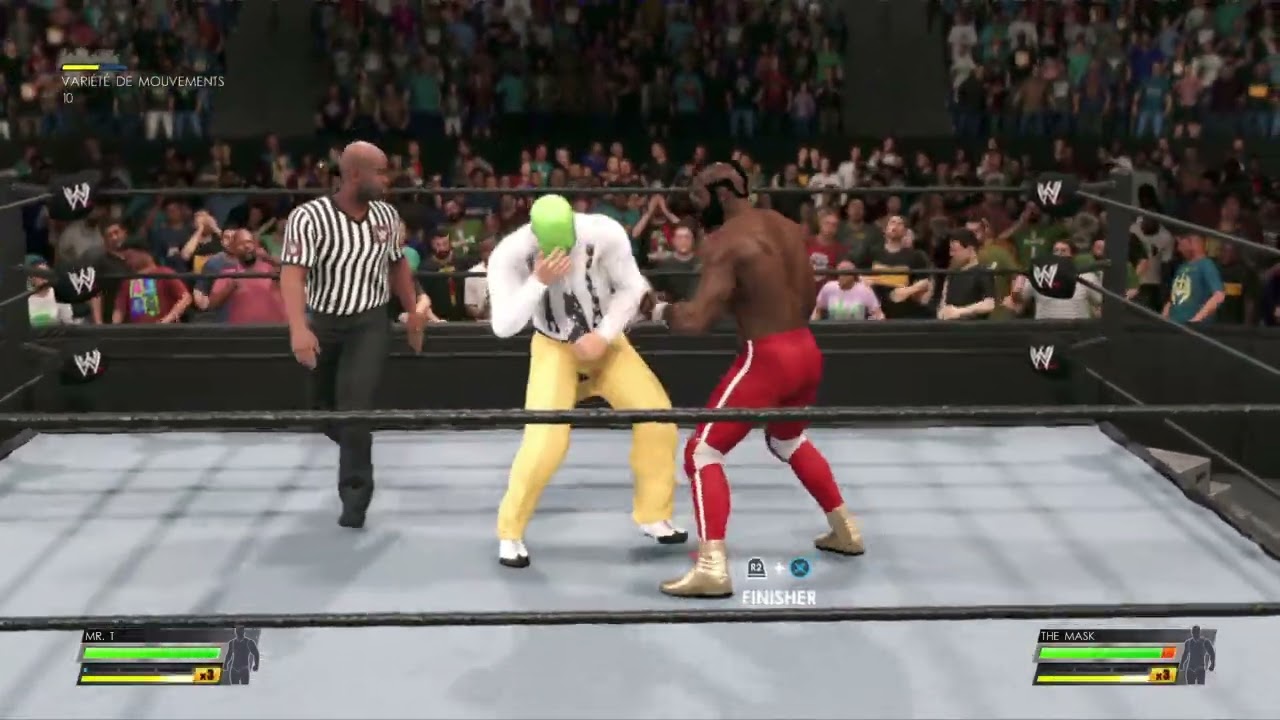 Mr T Vs The Mask WWE 2K22