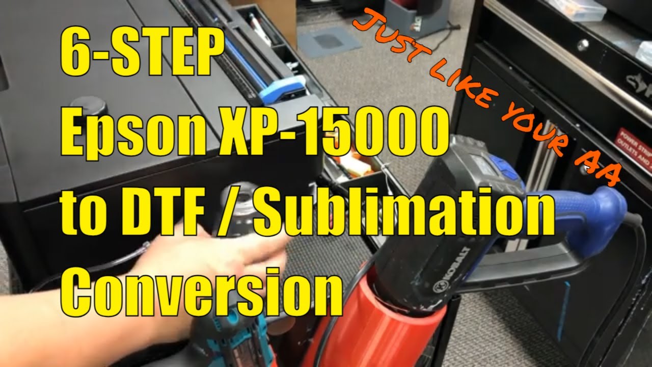 Convert Epson XP15000 Printer to DTF/Sublimation A Comprehensive