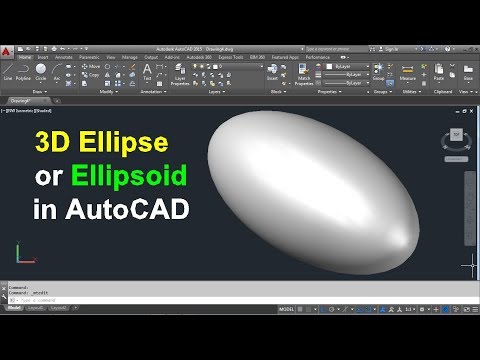 Video: Cách Tạo Một Ellipsoid