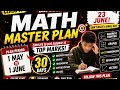 11th Class Math Paper Preparation In One Month|| 30 Days Plan || 30 Days Time Table