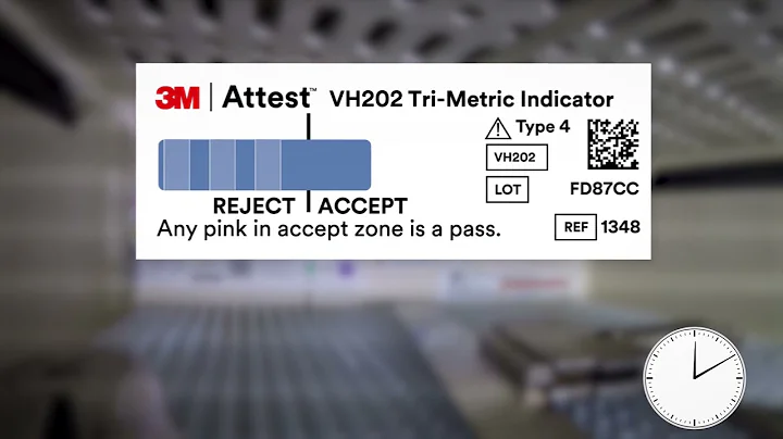 3M™ Attest™ VH2O2 Tri-Metric CI 1348 Moving Front Technology MP4 Master