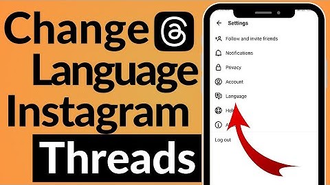 How to Change Language on Instagram Threads in 2023 | Instagram Threads