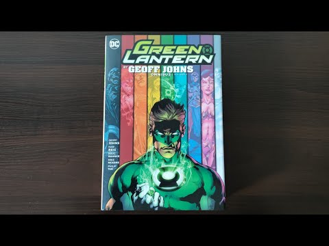 Видео: Green Lantern by Geoff Johns Omnibus Vol. 2 - Детальный комикс обзор ЧАСТЬ 1
