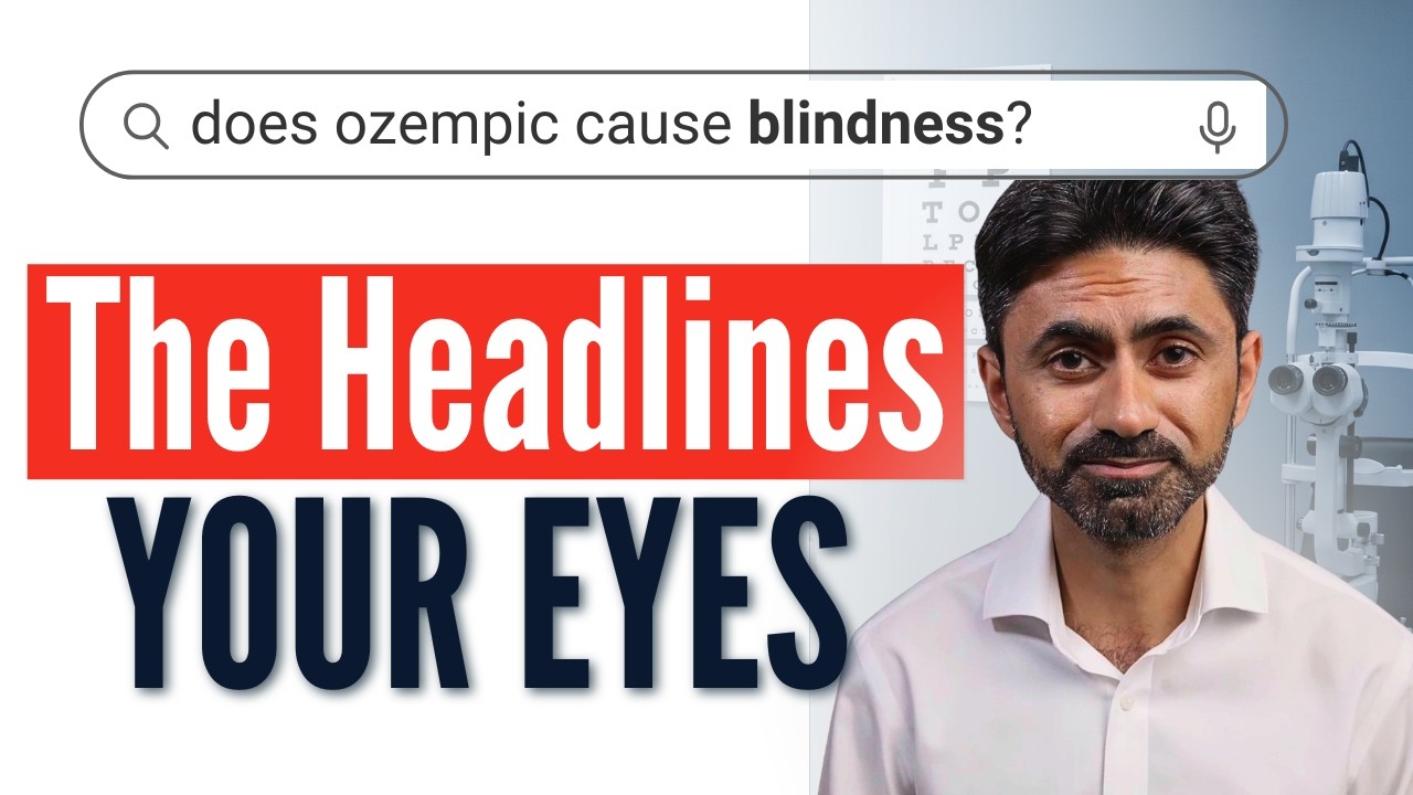 can tirzepatide cause blindness Ozempic-like Drugs Blindness? Their Ophthalmic Complications Explained #DoctorSpeak Do Ozempic and Zepbound cause