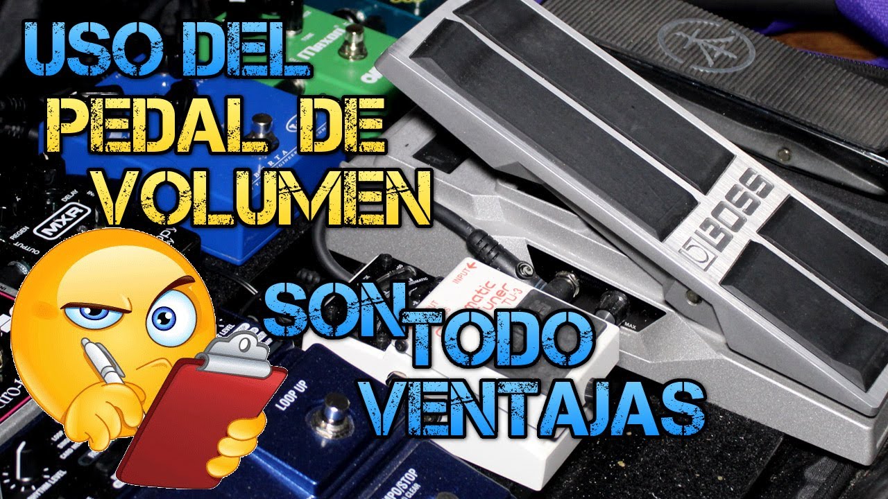Cómo Usar el PEDAL DE VOLUMEN en Guitarra TODO VENTAJAS (Boss FV500H) Volume Swells y