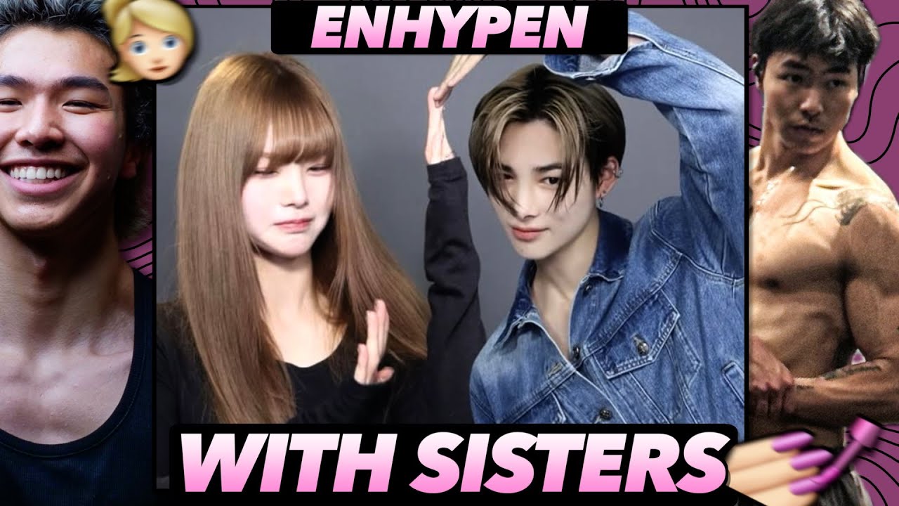 Athlete React to ENHYPEN and their Sister's EPISODE