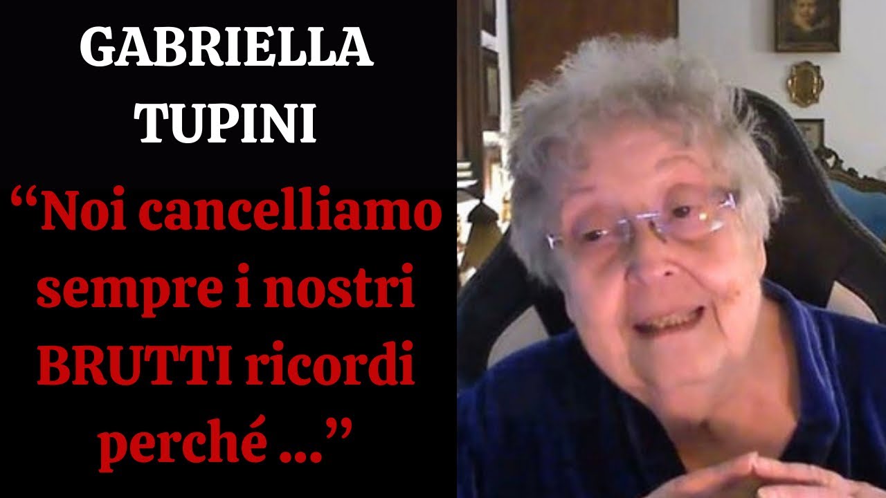 Gabriella Tupini: perché abbiamo paura di entrare nel nostro inconscio? Da vedere tutto!!!