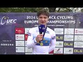 #EuroTrack24 Jun/U23 | Etienne Oliviero interview