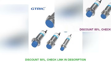 GTRIC Sensor de Proximidade de Deslocamento Linear Analógico Interruptor Indutivo Tensão ou 4-20mA M
