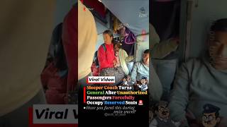 Sleeper Coach Hijacked? Passengers Forced to Adjust