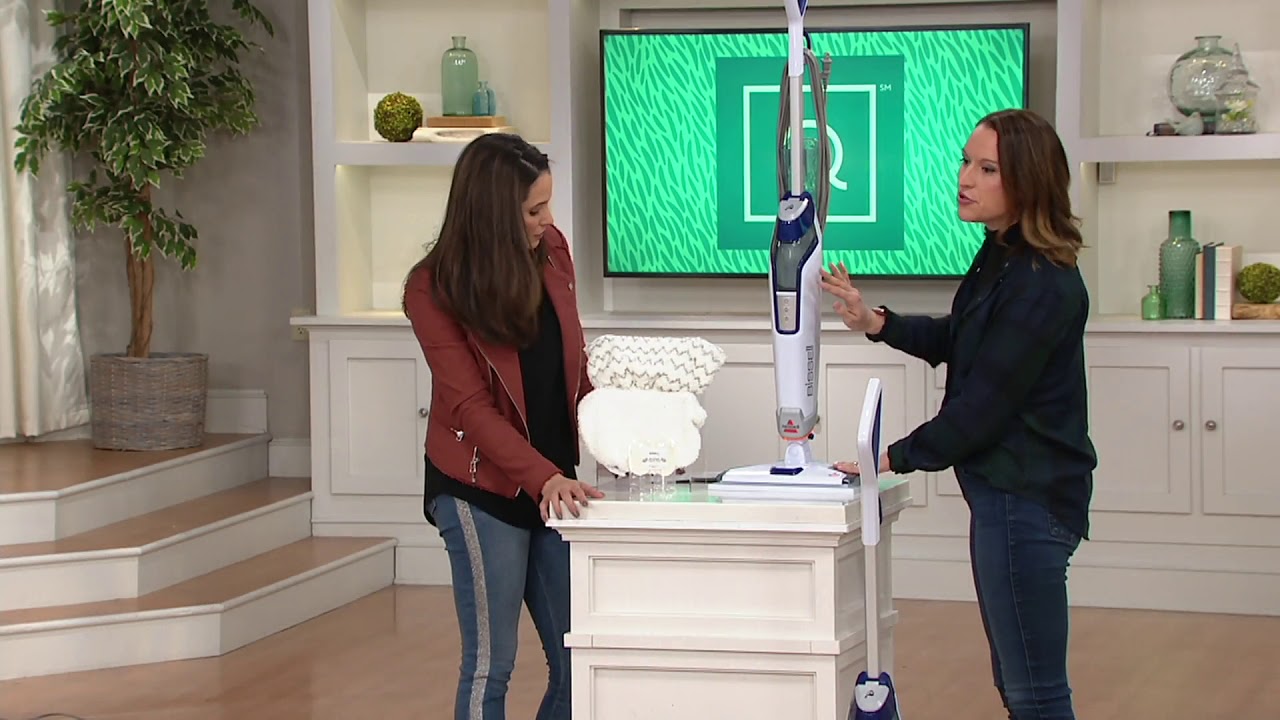 Bissell PowerFresh Deluxe Steam Mop w/ Variable Steam Controls on QVC