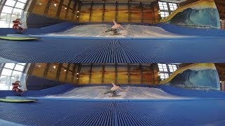 Flowrider crashes - fail video [Real 3D]