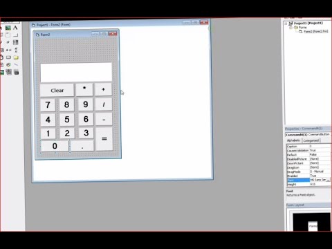CREATE CALCULATOR EASILY | VISUAL BASIC 6.0 | PC KNOWLEDGE