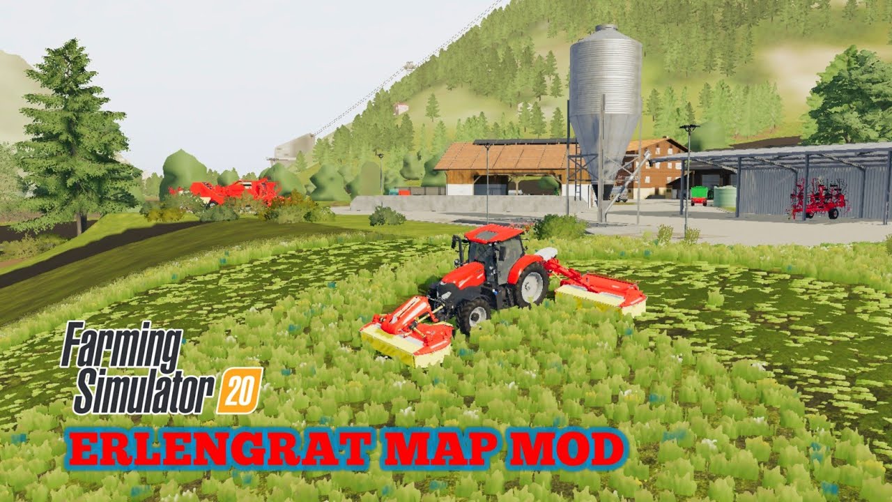 Fs 20 Erlengrat Map Mod Farming simulator 20 New map