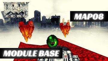 Doom Zero (100%) Walkthrough (Map08: Module Base)