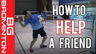 How to Hand Feed Shuttles | BG Badminton