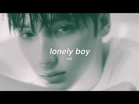 txt - lonely boy (the tattoo on my ring finger) ♡ sped up