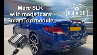 Mercedes SLC with SmartTop upgrade module   HD 1080p - Phace Installations