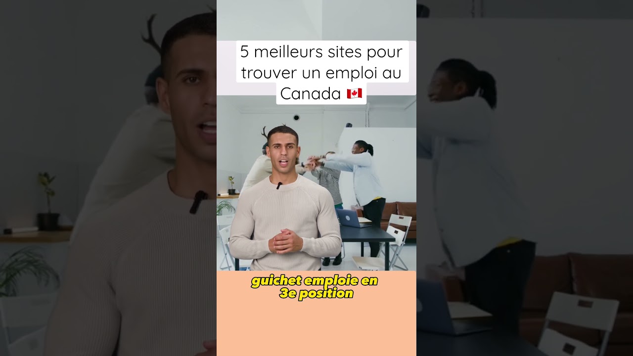 5 meilleurs sites pour trouver un emploi au Canada 🇨🇦 
