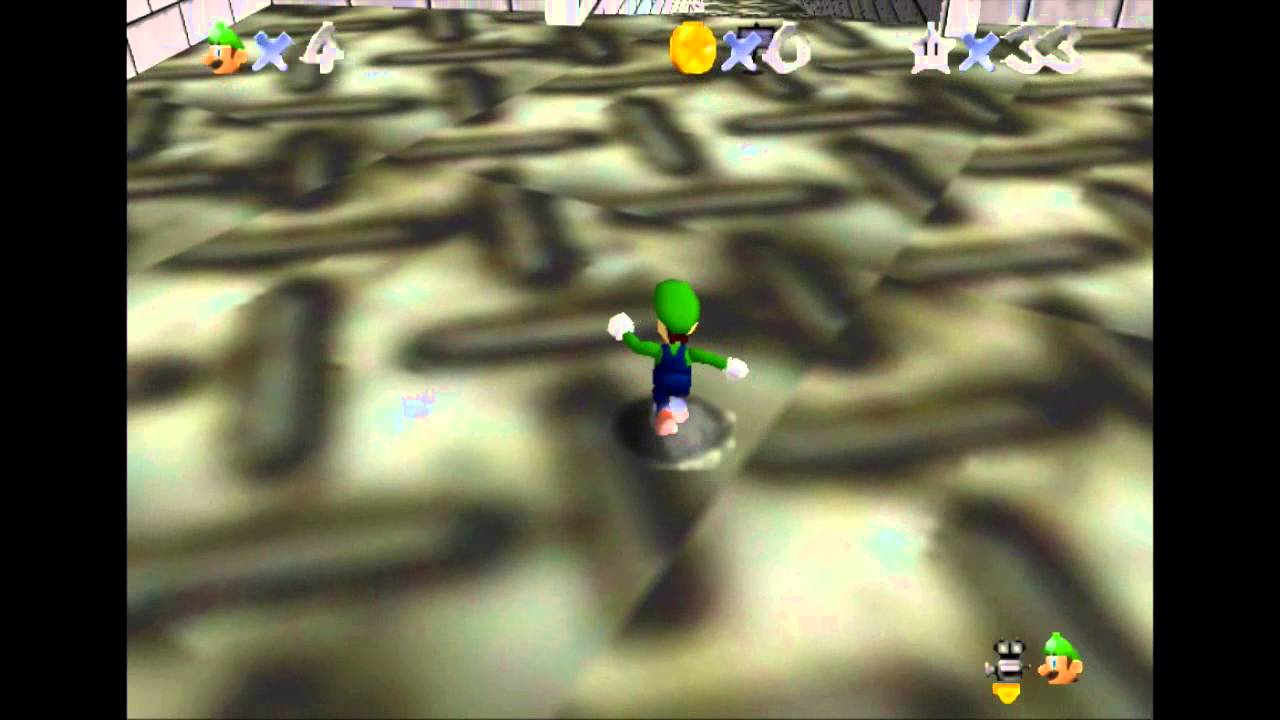 Luigi's Mansion 64: King Boo's Secret Slide Walkthrough + Vanish Cap Switch