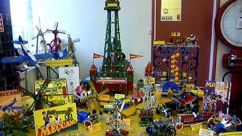 Meccano Christmas Display 2
