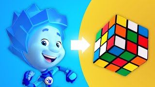 Nolik's Cube: Solving the Unsolvable | The Fixies | Animation for Kids