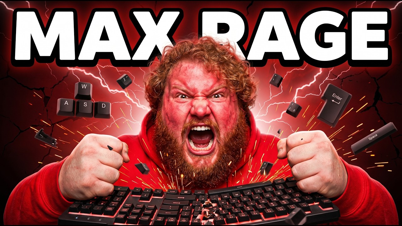 CaseOh Rage Compilation — RIP Keyboard (7 Mins and 30 Secs) - YouTube