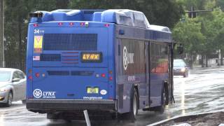 LYNX GILLIG BRT BUS 34 310 NOT IN SERVICE TO THE OPERATIONS CENTER