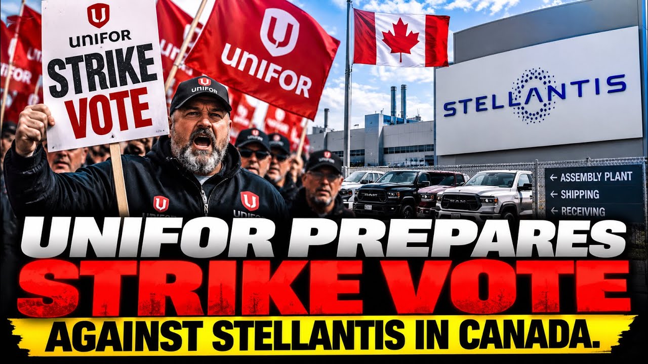Unifor Prepares Strike Vote On Stellantis