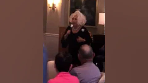Janice Feldman as JOAN RIVERS at VR Pickle ball Lu...